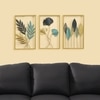 Shack Abstract Metal Wall Decor in Multicolor Set of 3