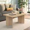 Awdry Rectangular Engineered Wood Coffee Table In Sonoma Oak Finish