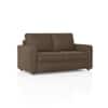Apollo Compact 2 Seater  Fabric Sofa In Truffle Beige Velvet Colour