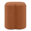 Remi Pouffee In Rust Boucle Colour