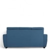 Dayton Pine Wood Contemporary 3+2 Seater Sofa (Teal Blue Fabric)
