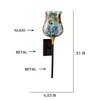 Devansh Metal Electric Wall Light in Black Colour with Multi Shade Count of 1 Light