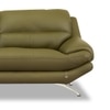 Clarkson 2 Seater Leatherette Sole in Olive Green Colour