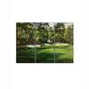 Truss Pcs Green Black Augusta National 13th Hole Canvas Canvas Wall Prints Set of 3 Multicolor Matte