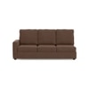 Apollo Compact Sofa (Colour : Daschund Brown, Cushion : Hard, Back Type : High Back, Seating Capacity : Right Aligned 3 Seater + Right Aligned Chaise + Ottoman)