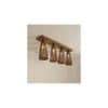 Billet Brown Solid Wood Ceiling Light