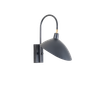 NOIR Modern Black Metal Adjustable Wall Light with E14 Holder