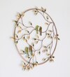 W-Bird Abstract Metal Wall Decor in Multicolor Set of 1