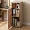 Lofty Medium Wardrobe with Striped Design for Compact Bedroom Storage