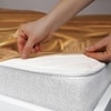 Stoa Paris 300TC UltrSatin Super King Bedsheet Set Satin Super Gold Gold