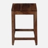Aveline Solid Wood Side Table in Dual Tone Finish