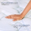 Posture Perfect - Doctor Recommended 5 Zone Dual Density Orthopedic Support layer 3 Zone Pocket Spring Mattress with Euro Top (78 x 48 in, 8 Inches)