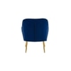 Ellie Accent Chair in Navy Blue Colour