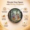 The Castle Decor Ramayan Wall Plates Set of 9 Spiritual Wall Art