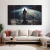 The Castle Decor Jesus Christ Blessing Wall Art Framed Painting 27x48 Inch