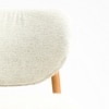 Beechline Solid Wood Dining Chair in Beige Colour