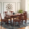 Samuel Solid Wood 6 Seater Dining Set