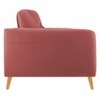Rockson Fabric Sofa (Pink)
