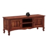 David Solid Wood TV Unit in Honey Finish