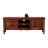 David Solid Wood TV Unit in Honey Finish