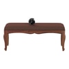 Henry Solid Wood Bench In Urban Teak