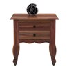 Cole Solid Wood Night Stand in Urban Teak Finish