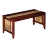 Amarella Rectangular Solid Wood Coffee Table In Dual Tone Finish