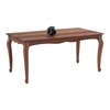 Samuel Solid Wood 6 Dining In Urban Teak Finish