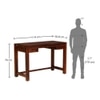 Adrienne Solid Wood Study Table in Honey Finish