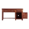 Alice Solid Wood Study Table in Honey Finish