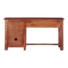 Alice Solid Wood Study Table in Honey Finish