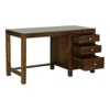 Anne Solid Wood Study Table in Teak Finish