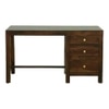 Anne Solid Wood Study Table in Teak Finish