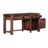 Alice Solid Wood Study Table in Teak Finish
