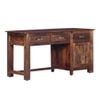 Alice Solid Wood Study Table in Teak Finish