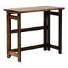 Ayn Solid Wood Study Table in Teak Finish