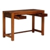 Adrienne Solid Wood Study Table in Walnut Finish