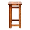 Ayn Solid Wood Study Table in Walnut Finish