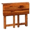 Ayn Solid Wood Study Table in Walnut Finish