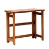Ayn Solid Wood Study Table in Walnut Finish