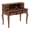 Charlotte Solid Wood Study Table in Urban Teak Finish