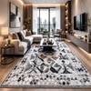 Tribal Mosaic Carpet Size 7.8x5.0 ft.