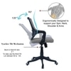Ddeasirea Mid Back Ergonomic Chair in Grey Colour