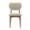Ollie Solid Wood Dining Chair Set of 2 in Honey Finish