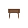 Scandinavian Dover Oak Side Table in Brown Colour