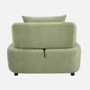 Henry Boucle 1 Seater Sofa in Pista Green  Color