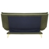 Bliss 3 Seater Sofa Cum Bed In Green Colour