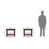 Claire Coffee Table (Size: Compact, Finish: Teak)