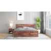 Stainfleld Sheesham Wood King Size Bed Non Storage Bed Provincial Teak Finish (72 x 78 inches)