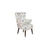 Amara Accent Chair in Folral
